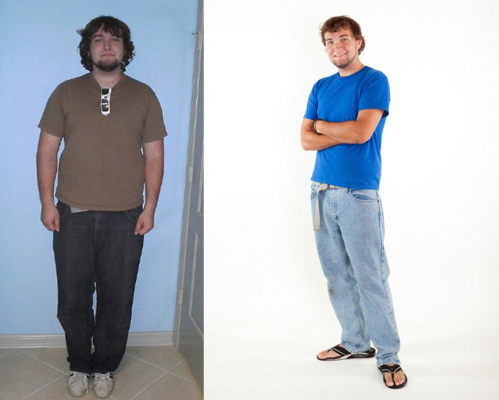 Weight Loss Aaron B Before and After
