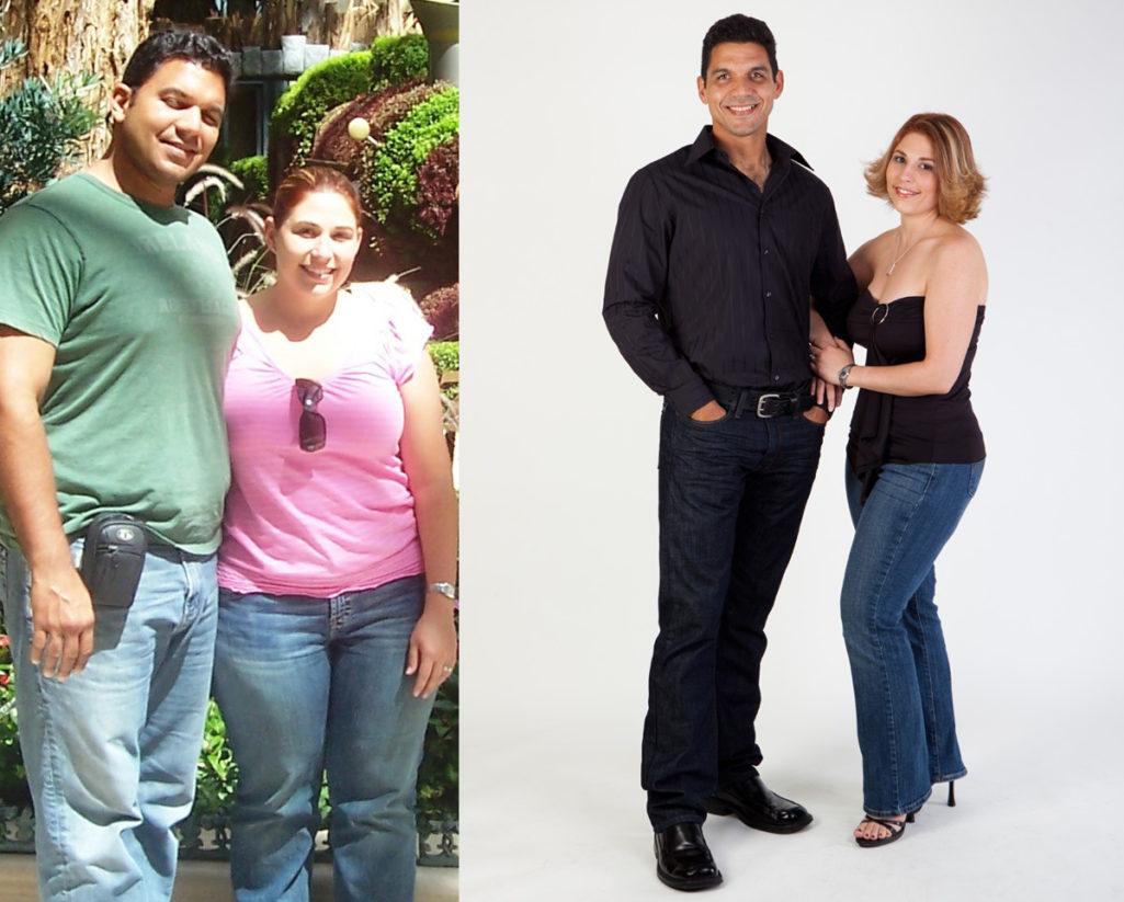 Weight Loss Tony and Yaney C Before and After
