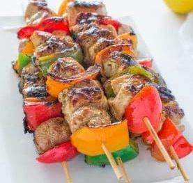 Marinated Chicken Shish Kebabs