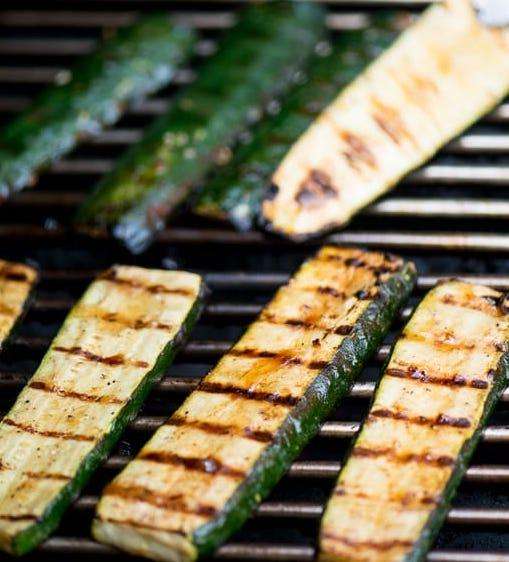 Balsamic Grilled Zucchini