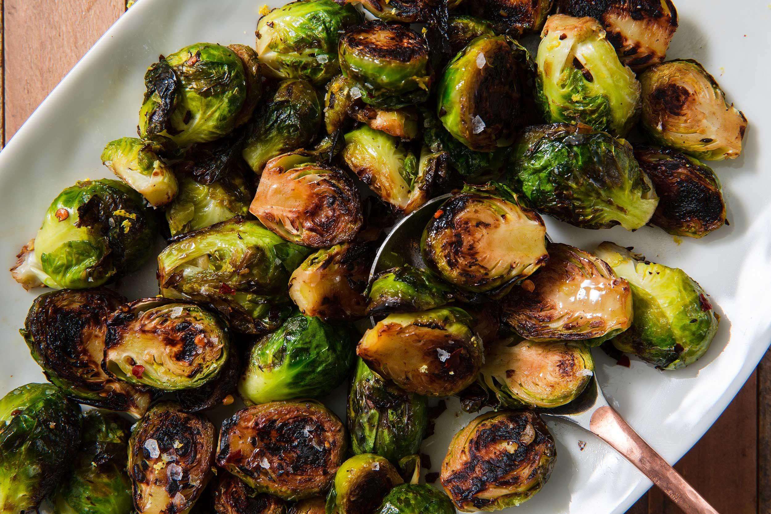 Roasted Brussels