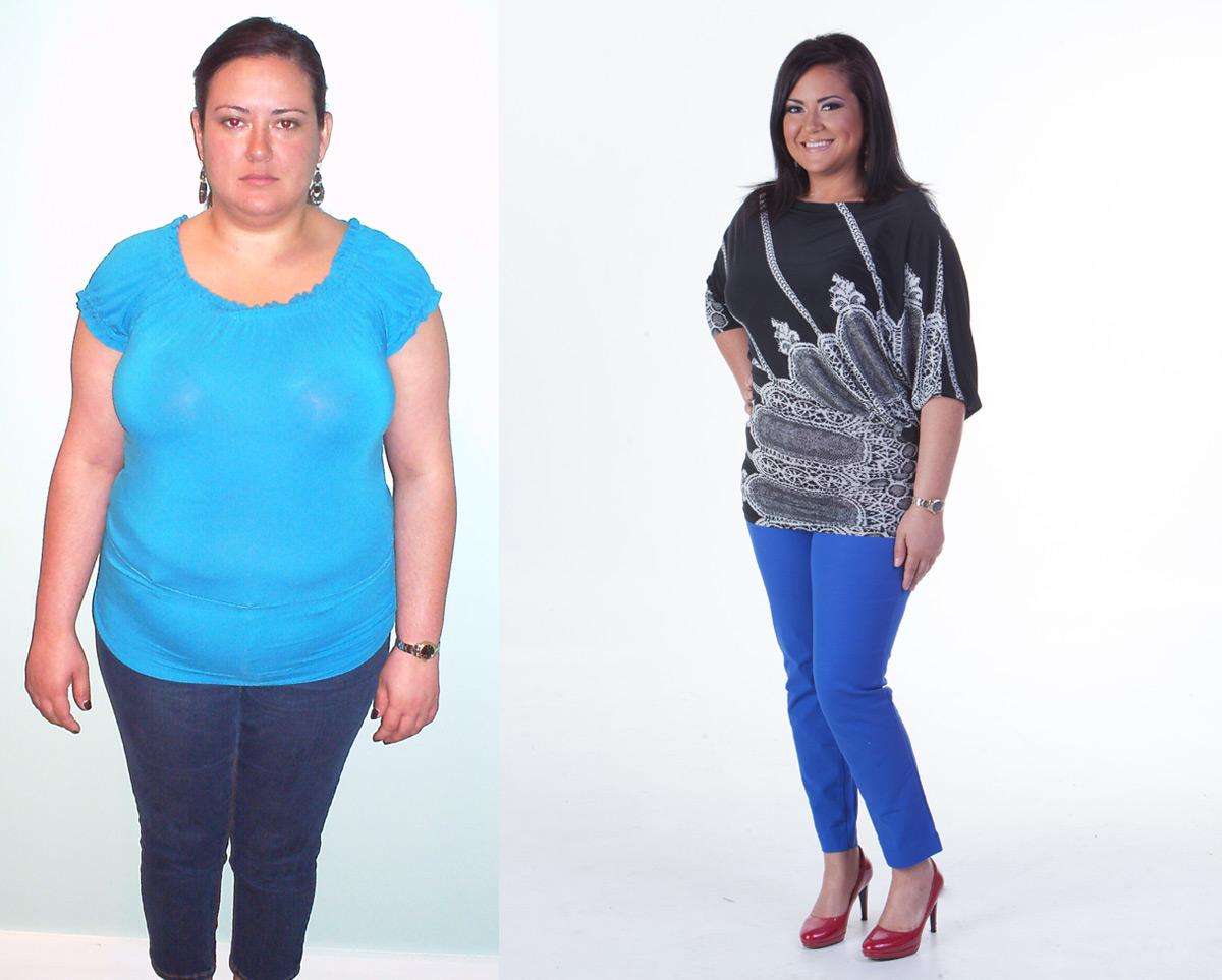 Weight Loss Larissa M Before and After